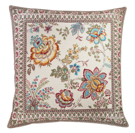Jacquard cushion cover (GARANCE. 3 colors)